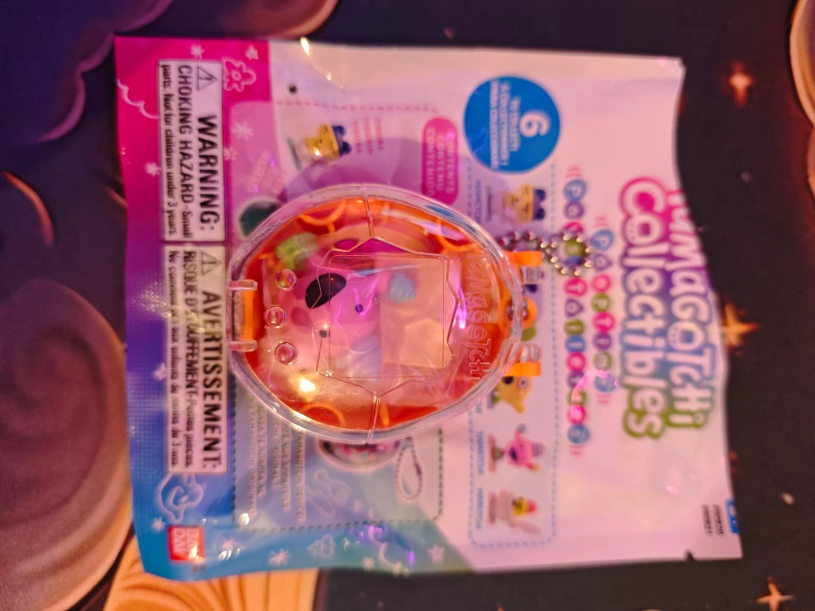 Coleccionables Tamagotchi tiempo de caca naranja - Figurina de pausa en el baño – photo 4